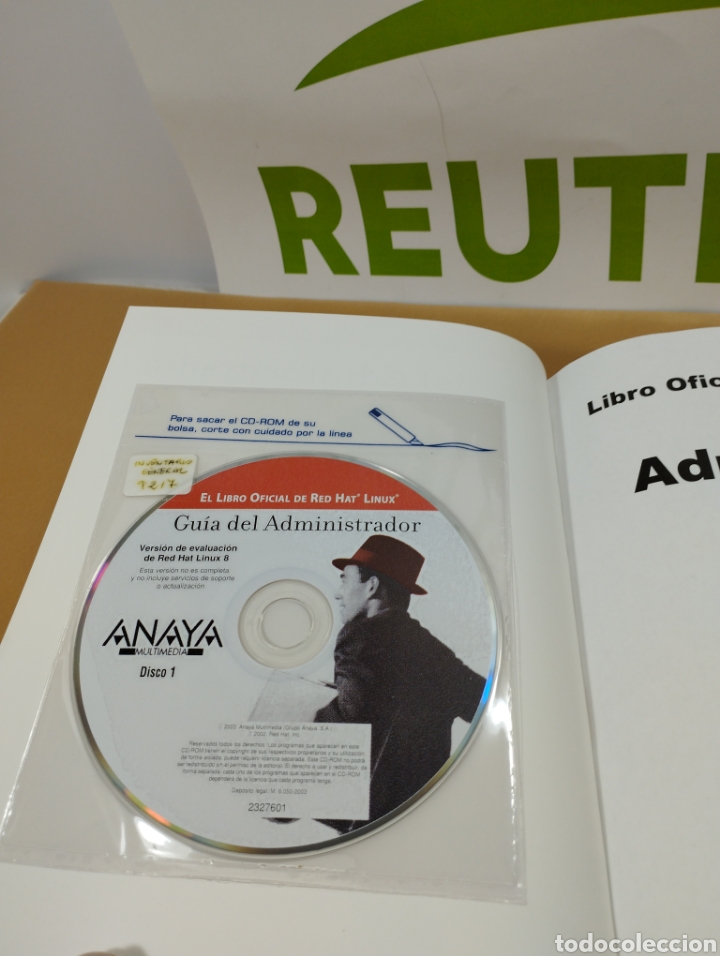 Libros de segunda mano: Gu&iacute;a del administrador. El libro oficial de red hay Linux. Anaya. - Foto 3