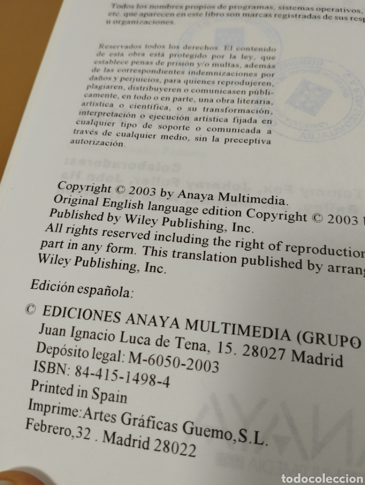 Libros de segunda mano: Gu&iacute;a del administrador. El libro oficial de red hay Linux. Anaya. - Foto 5