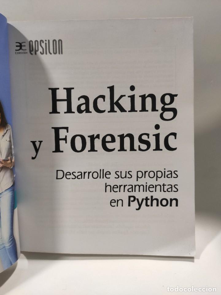 Libros de segunda mano: HACKING Y FORENSIC Desarrolle sus propias herramientas en Python - Foto 6