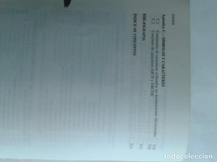 Libros de segunda mano: PROGRAMACI&Oacute;N CON EL LENGUAJE COBOL 1987 CARLOS GAL&Aacute;N PASCUAL 7&ordf; ED. PARANINFO - Foto 8
