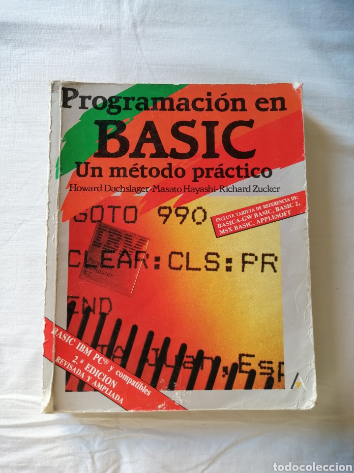Libros de segunda mano: Programaci&oacute;n en Basic. Un m&eacute;todo pr&aacute;ctico. Anaya Multimedia 1988 - Foto 1