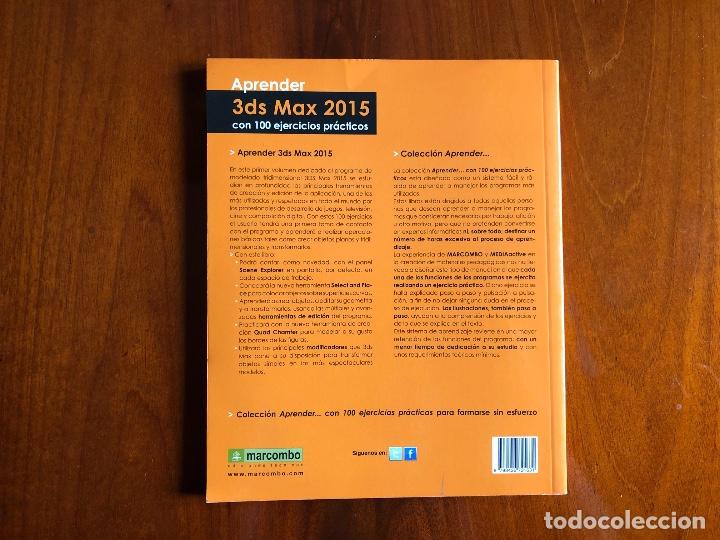 Libros de segunda mano: APRENDER 3DS MAX 2015 CON 100 EJERCICIOS PR&Aacute;CTICOS - Foto 2