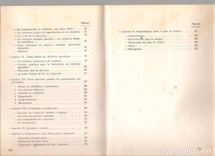 Libros de segunda mano: EL PROCESO PROGRAMADOR EN LA ESCUELA. BARTOLOM&Eacute; ROTGER AMENGUAL. ESCUELAS ESPA&Ntilde;OLAS. 1979(*) - Foto 4