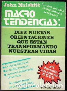 Libros de segunda mano: Macrotendencias, John Naisbitt - Foto 1