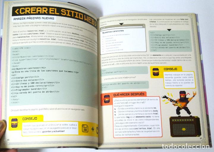 Libros de segunda mano: Libro: Aprende a programar, Crea tu propio sitio web, Coder Dojo 2016, ISBN 9788416665402 - Foto 3