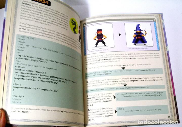Libros de segunda mano: Libro: Aprende a programar, Crea tu propio sitio web, Coder Dojo 2016, ISBN 9788416665402 - Foto 6