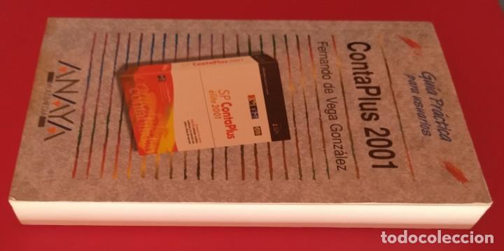 Libros de segunda mano: ContaPlus 2001. Fernando de Vega Gonz&aacute;lez. 2001. Nuevo. - Foto 2