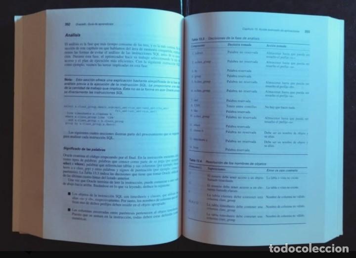 Libros de segunda mano: ORACLE 8i. Guia de aprendizaje. Buen estado. - Foto 3