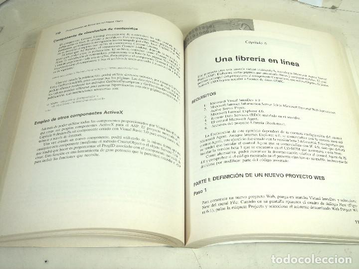 Libros de segunda mano: ACTIVE SERVER PAGES -PROGRAMACION- SCOT HOLLIER-DANIEL MEZICK-LIBRO INFORMATICA - Foto 7