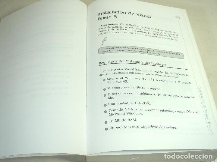 Libros de segunda mano: VISUAL BASIC 5 A FONDO -SERGIO ARBOLES -INFORBOOKS-LIBRO INFORMATICA - Foto 7
