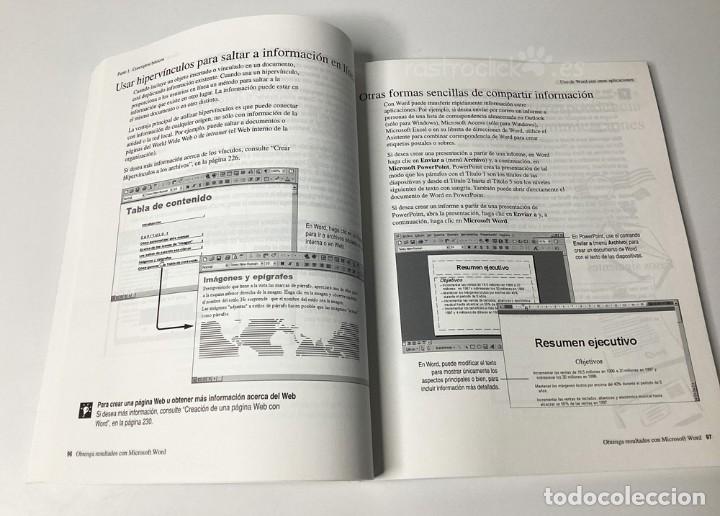 Libros de segunda mano: Libro Obtenga resultados con Microsoft Word 97 - Foto 8