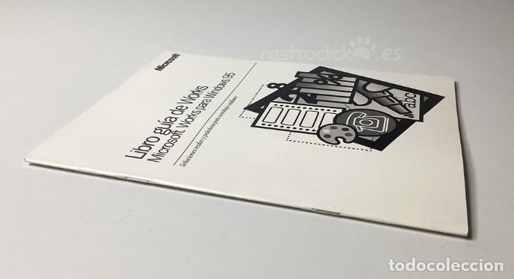 Libros de segunda mano: Libro gu&iacute;a de Works Microsoft Works para Windows 95 - Foto 4