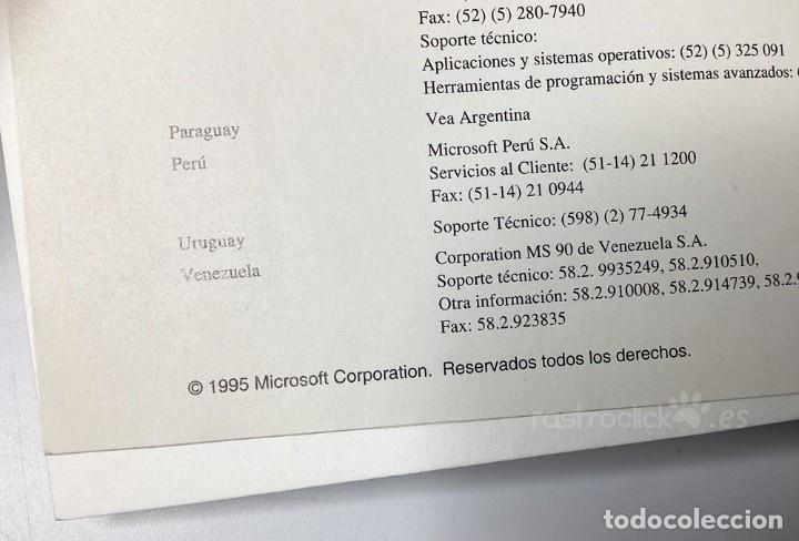Libros de segunda mano: Libro gu&iacute;a de Works Microsoft Works para Windows 95 - Foto 5