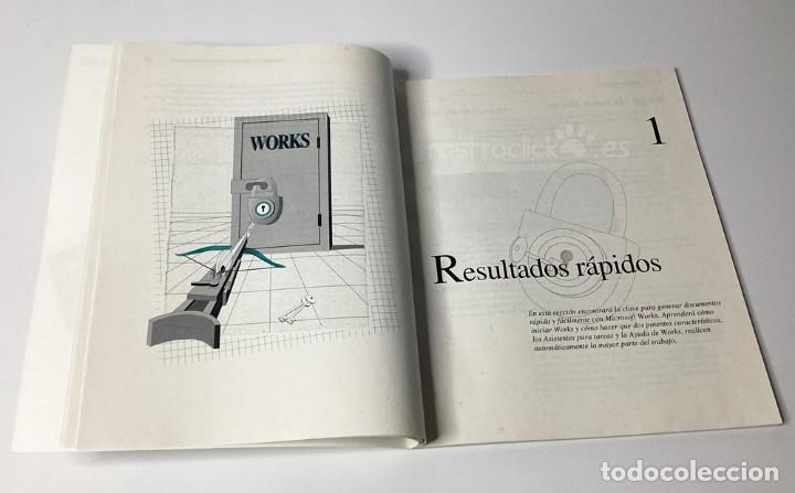Libros de segunda mano: Libro gu&iacute;a de Works Microsoft Works para Windows 95 - Foto 8