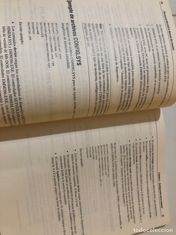 Libros de segunda mano: Manual del usuario MS - DOS 6 Microsoft - Foto 2