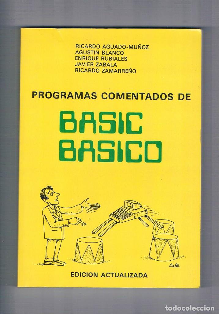 Libros de segunda mano: Programas comentados de Basic basico Grupo distribuidor editorial 1990 **- - Foto 1