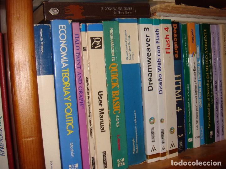 Libros de segunda mano: 10 LIBROS TEMAS INFORM&Aacute;TICO DE TAMA&Ntilde;O GRANDE - Foto 1