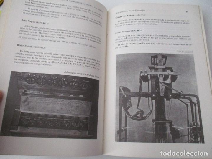 Libros de segunda mano: INFORM&Aacute;TICA PARA DOCENTES W14483 - Foto 2