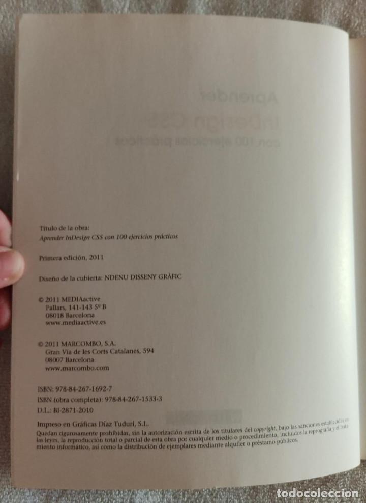 Libros de segunda mano: INDESIGN CS5. - Foto 4