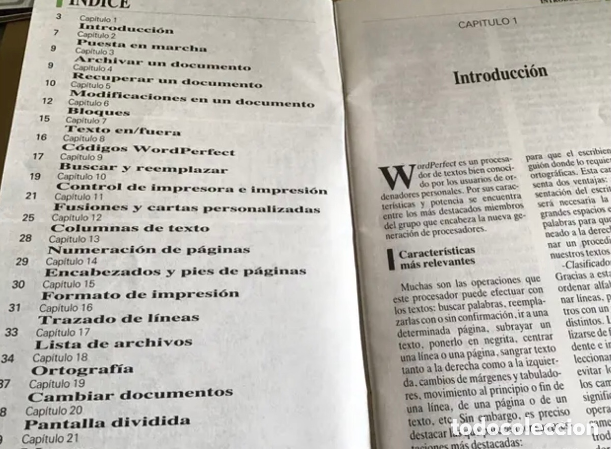 Libros de segunda mano: GU&Iacute;A R&Aacute;PIDA WORDPERFECT V 4.2 - Foto 2