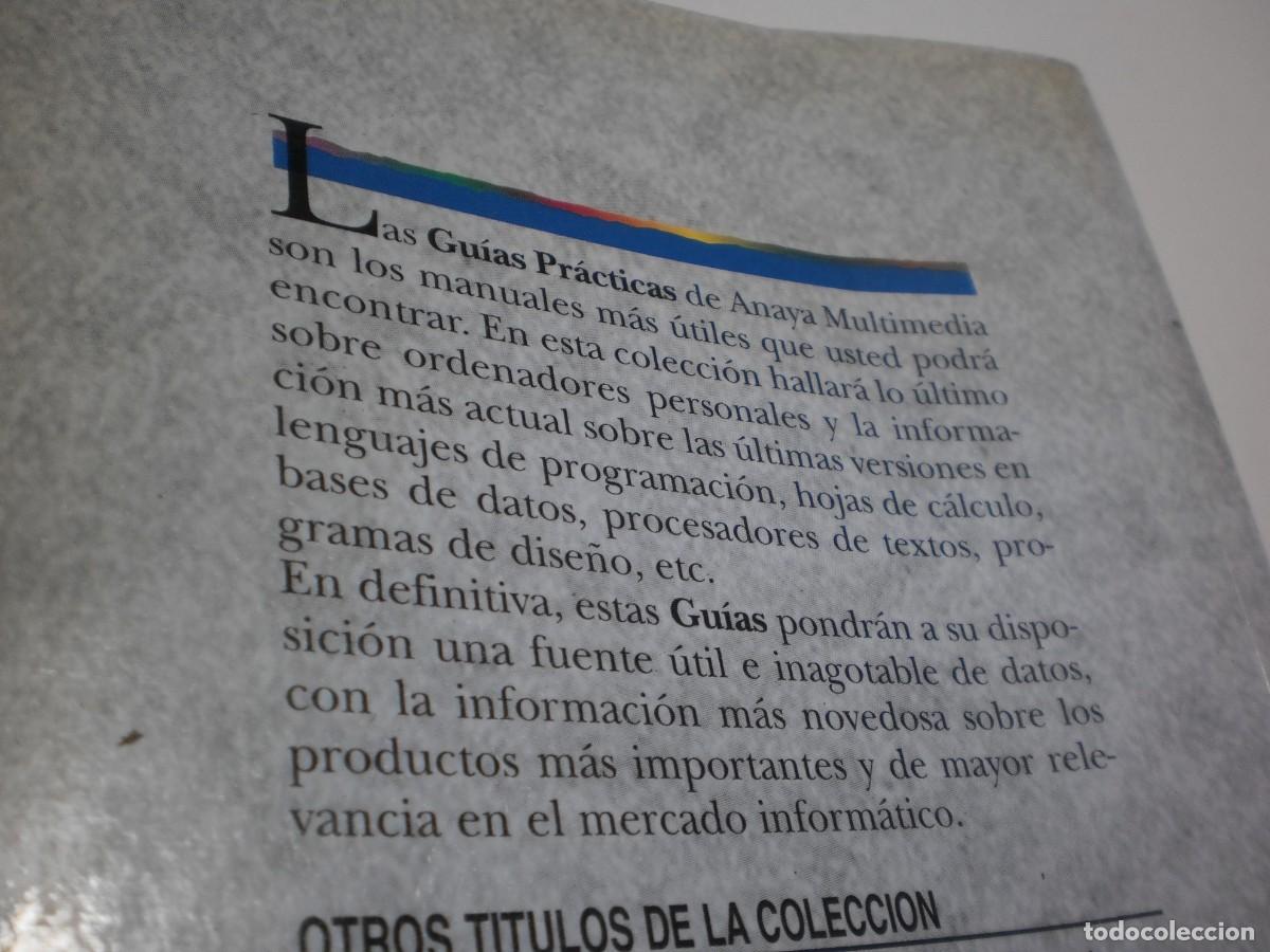 Libros de segunda mano: programaci&oacute;n en java script. &oacute;scar gonz&aacute;lez. anaya 1997 205 p&aacute;g (buen estado, leer) - Foto 2