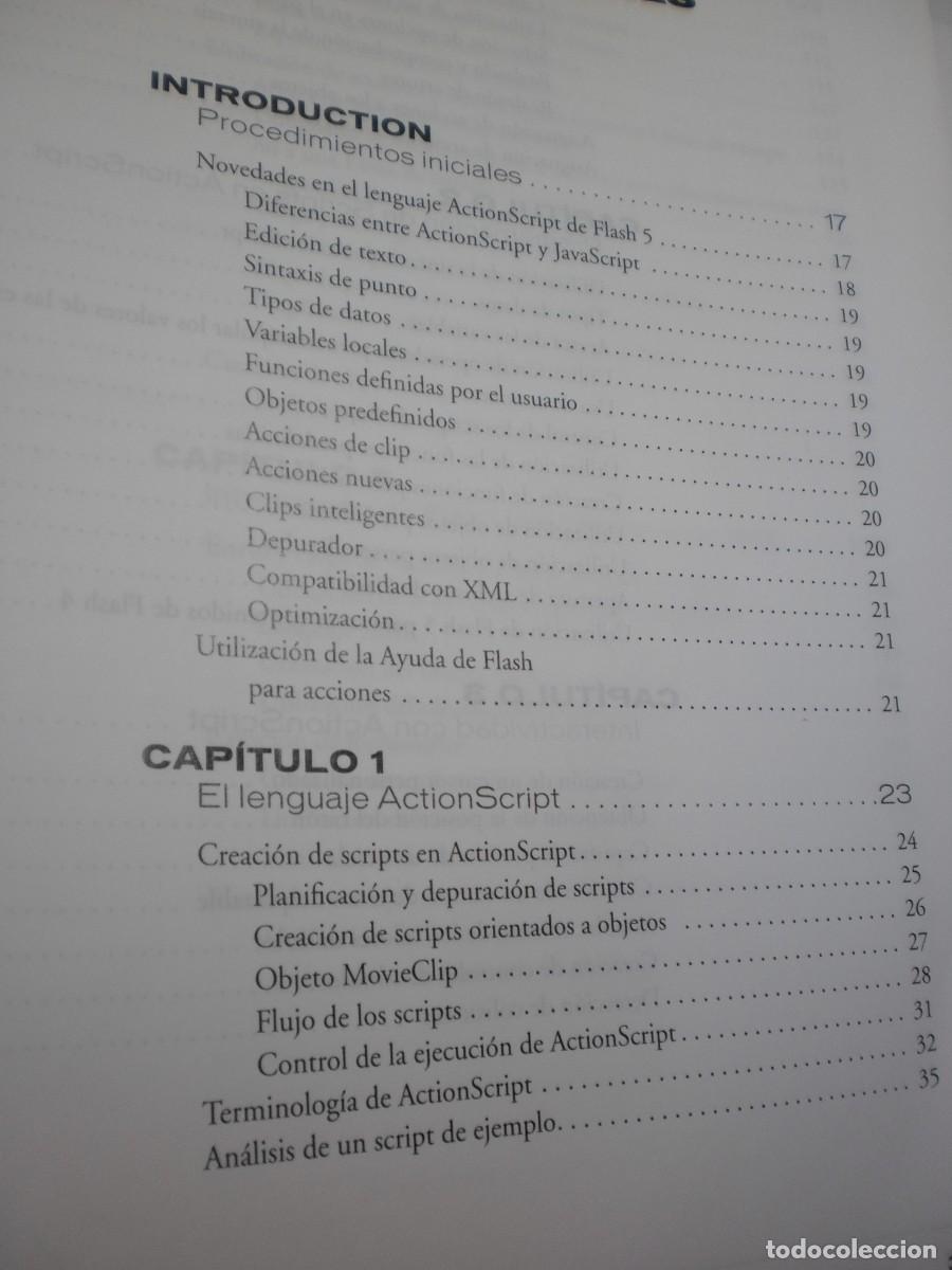 Libros de segunda mano: macromedia flash 5. gu&iacute;a de consulta de action script. macromedia 2000. 445 p&aacute;g (buen estado) - Foto 2