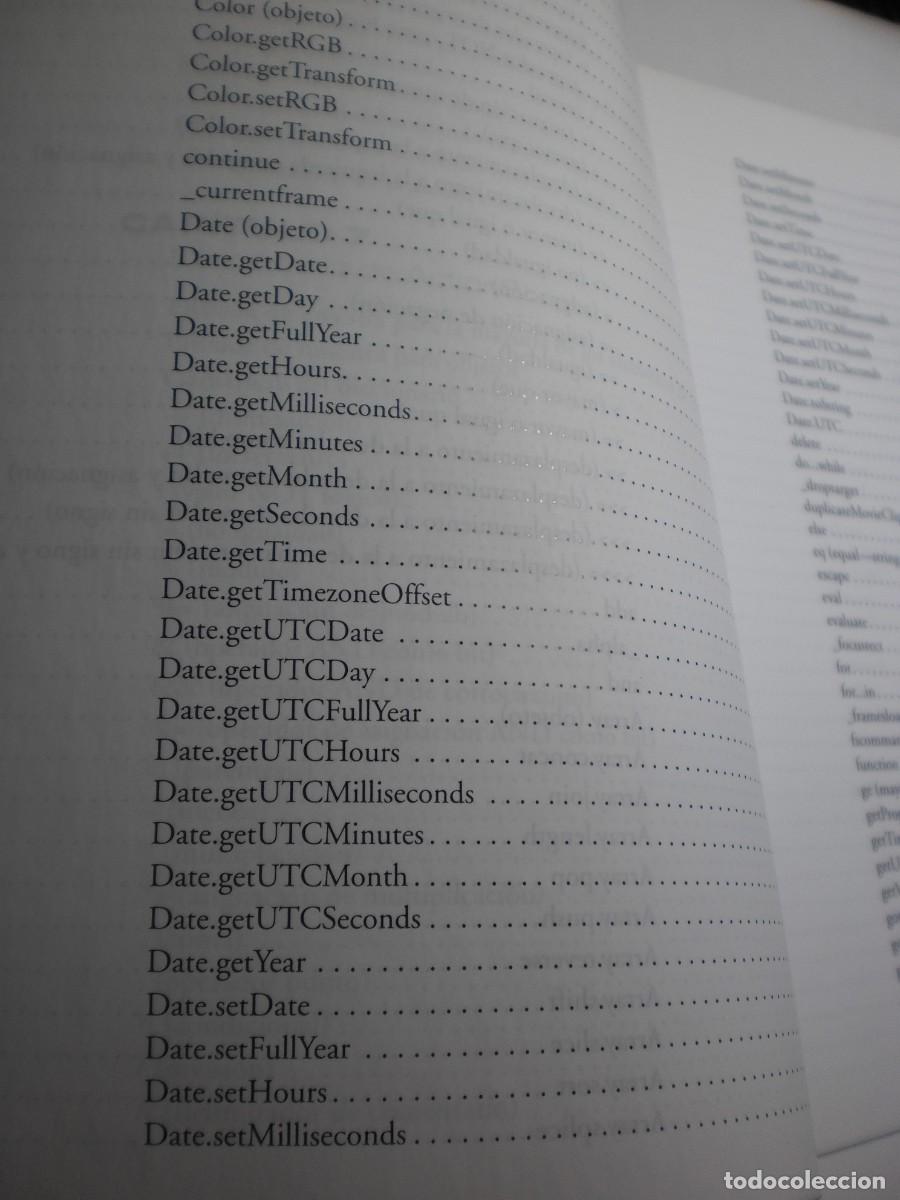 Libros de segunda mano: macromedia flash 5. gu&iacute;a de consulta de action script. macromedia 2000. 445 p&aacute;g (buen estado) - Foto 7