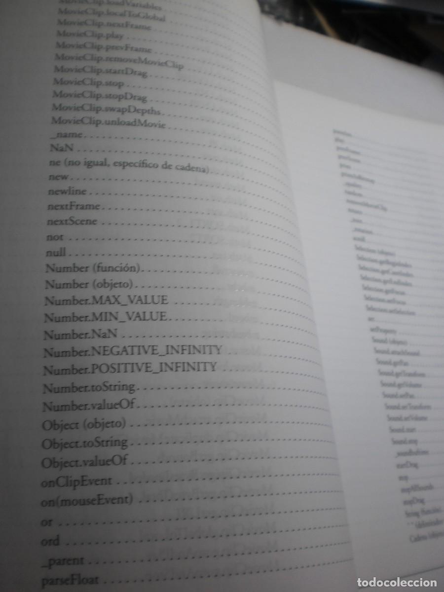 Libros de segunda mano: macromedia flash 5. gu&iacute;a de consulta de action script. macromedia 2000. 445 p&aacute;g (buen estado) - Foto 11