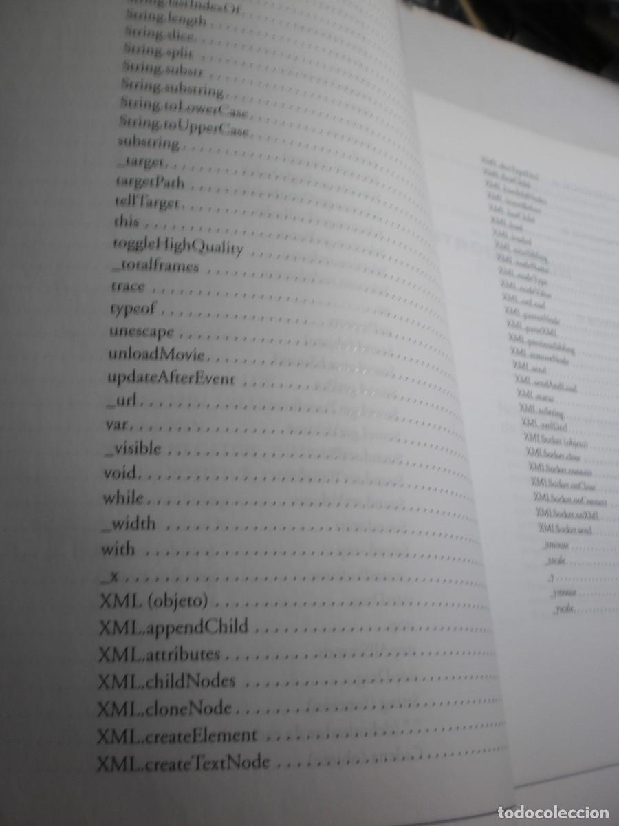 Libros de segunda mano: macromedia flash 5. gu&iacute;a de consulta de action script. macromedia 2000. 445 p&aacute;g (buen estado) - Foto 13