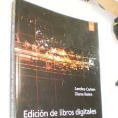Libros de segunda mano: EDICIÓN DE LIBROS DIGITALES CON ADOBE INDESIGN CS6, ANAYA 2013. 255 PÁG (BUEN ESTADO). Lote 366277386