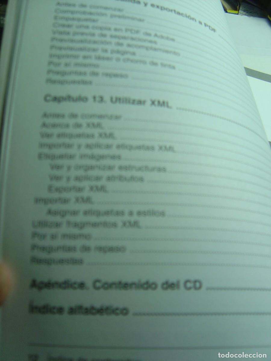 Libros de segunda mano: adobe InDesign CS3. anaya 2007 416 p&aacute;g con CD / disco (buen estado) - Foto 10