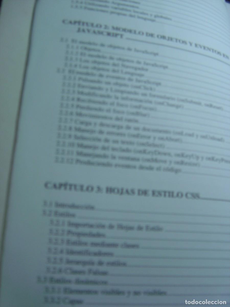 Libros de segunda mano: HTML Din&aacute;mico, ASP y JavaScript (con ejemplos) VVAA. ra-ma 1999 511 p. y diskete (buen estado) - Foto 4