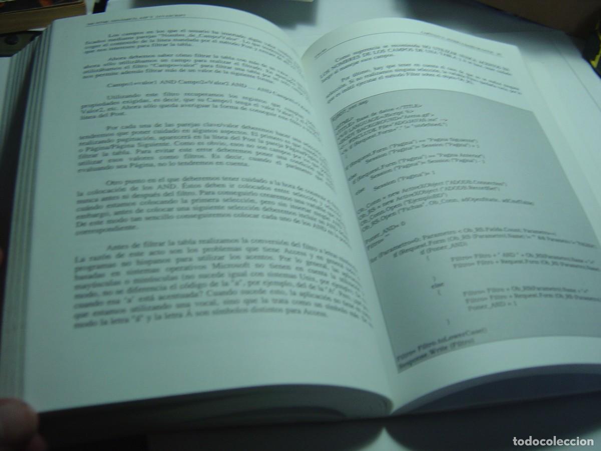 Libros de segunda mano: HTML Din&aacute;mico, ASP y JavaScript (con ejemplos) VVAA. ra-ma 1999 511 p. y diskete (buen estado) - Foto 11