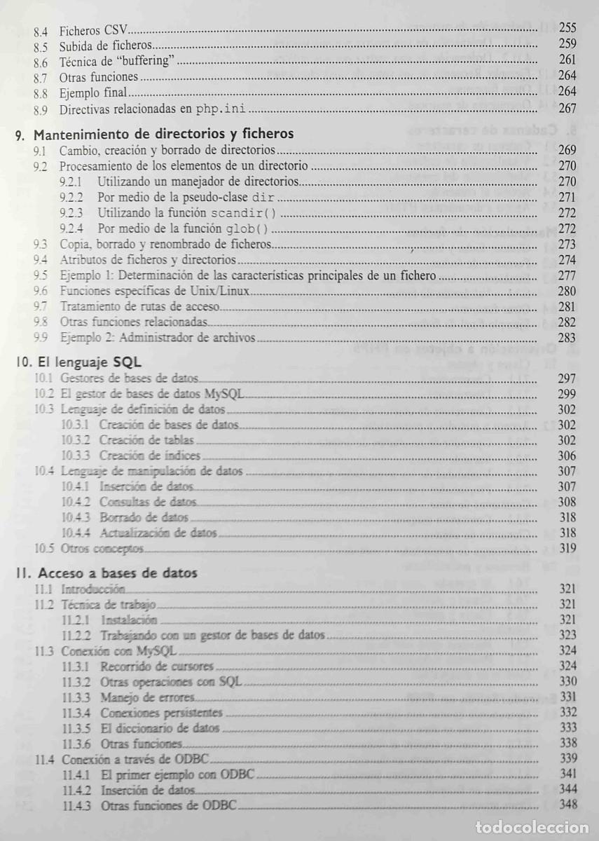 Libros de segunda mano: Creaci&oacute;n de sitios web con PHP5 con CD-Rom - Mc Graw Hill - Foto 6