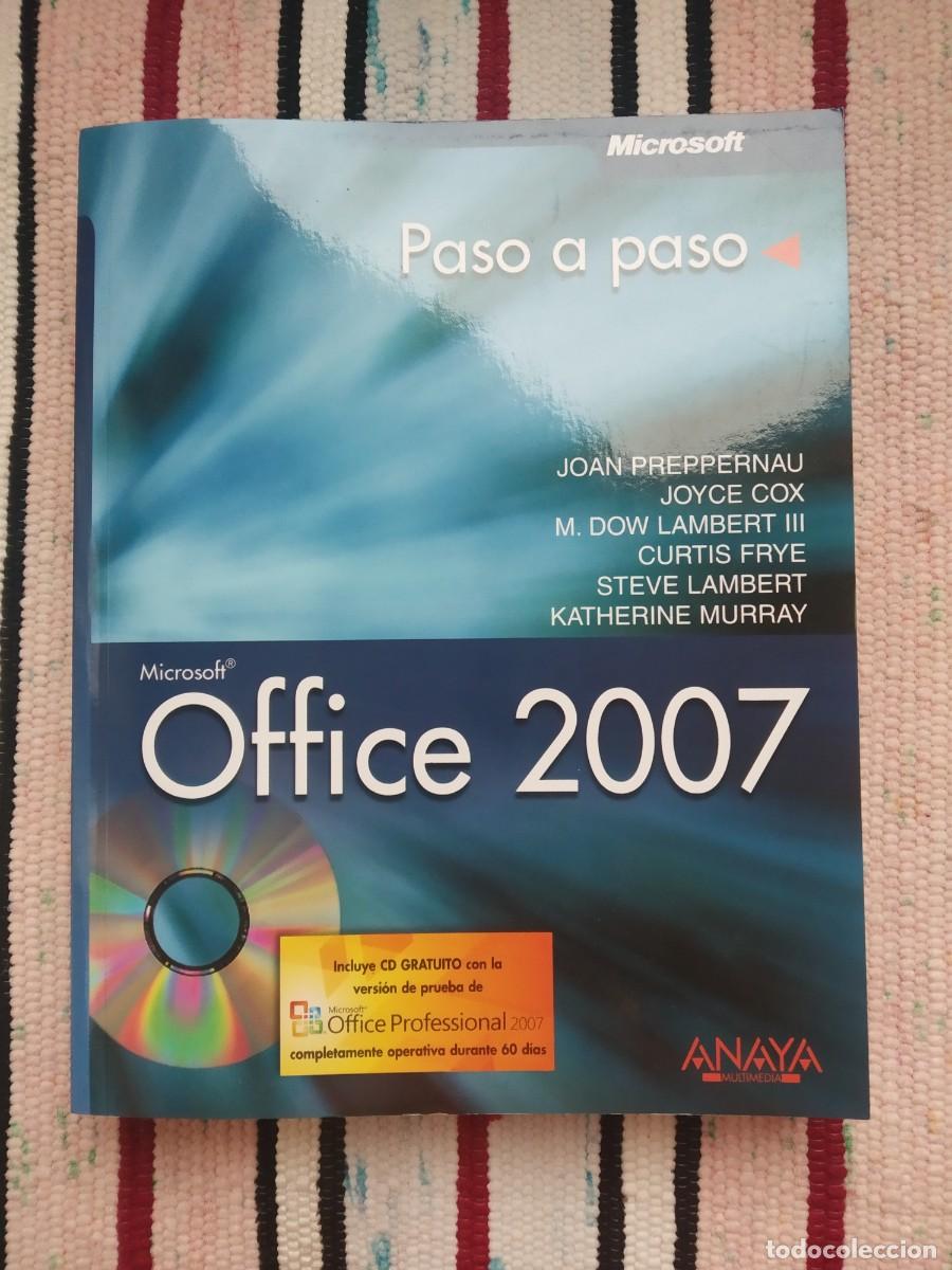 Libros de segunda mano: OFFICE 2007 PASO A PASO - MICROSOFT - CON CD - Foto 1