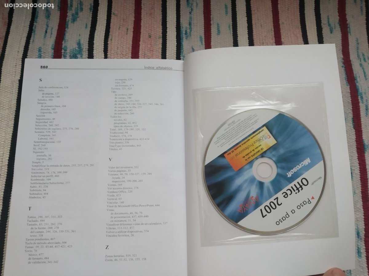 office 2007 paso a paso - microsoft - con cd - Buy Used books about  informatics on todocoleccion