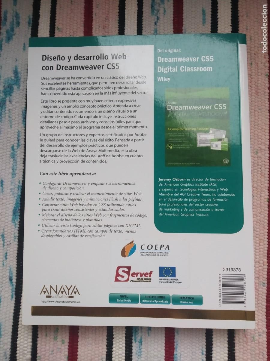 Libros de segunda mano: DISE&Ntilde;O Y DESARROLLO WEB CON DREAMWEAVER CS5 - Foto 3