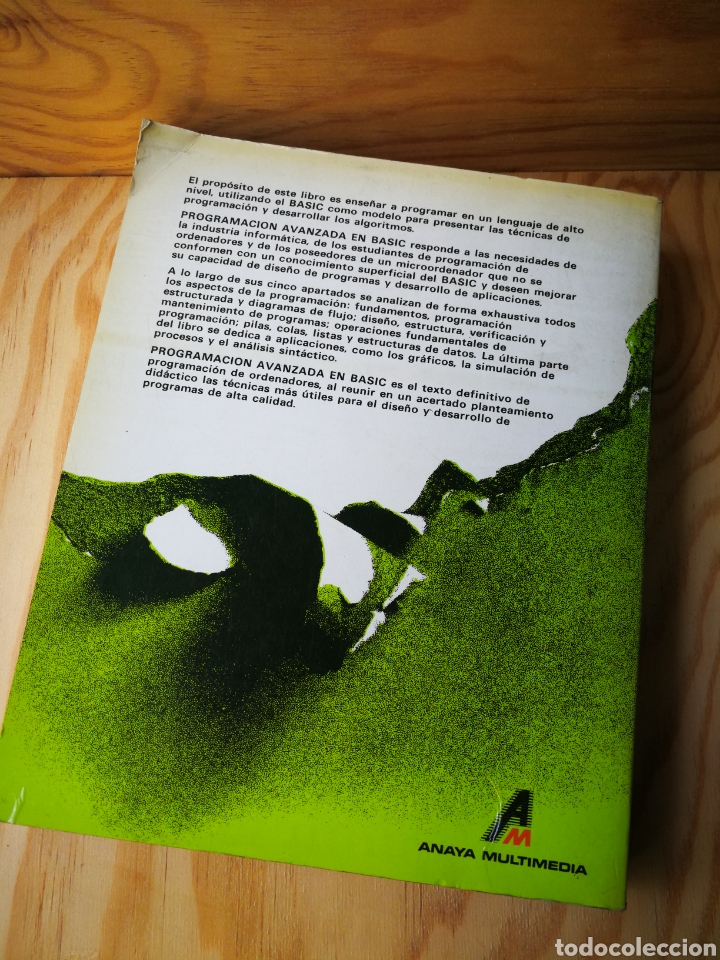 Libros de segunda mano: PROGRAMACI&Oacute;N AVANZADA EN BASIC- PETER BISHOP, EDICIONES ANAYA. 1985. - Foto 3