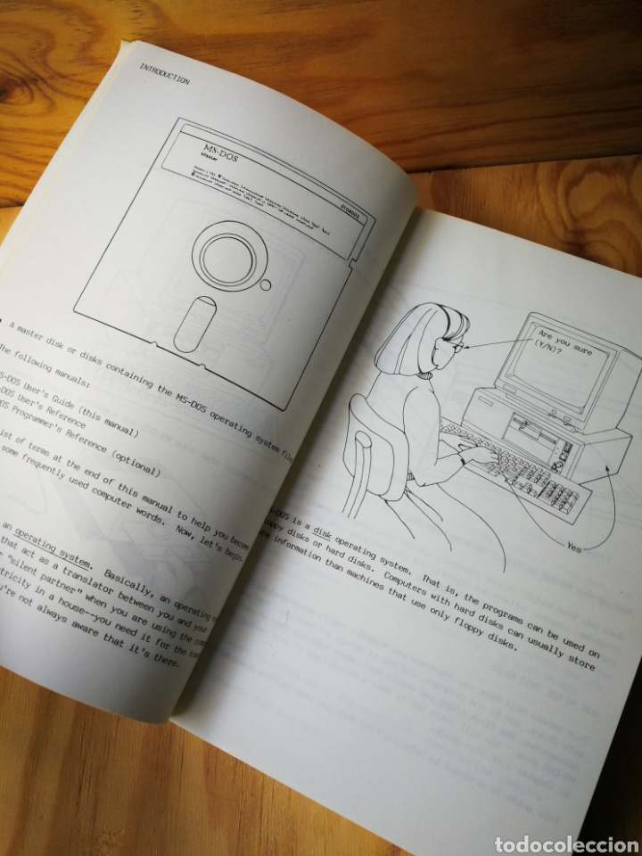 Libros de segunda mano: MANUAL PROGRAMA INFORM&Aacute;TICO MS-DOS (VER. 3.2 MANUAL), 1986. EN INGL&Eacute;S. - Foto 2