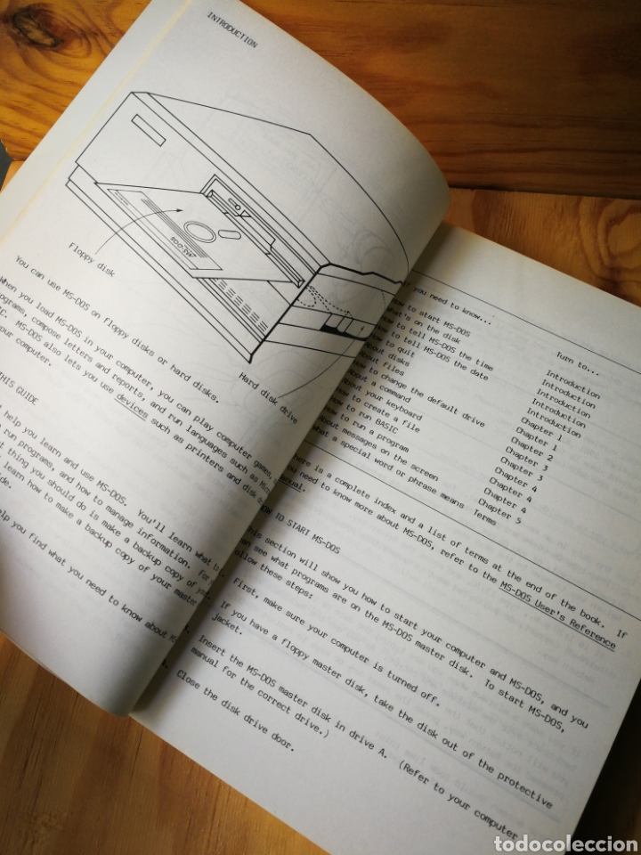 Libros de segunda mano: MANUAL PROGRAMA INFORM&Aacute;TICO MS-DOS (VER. 3.2 MANUAL), 1986. EN INGL&Eacute;S. - Foto 3