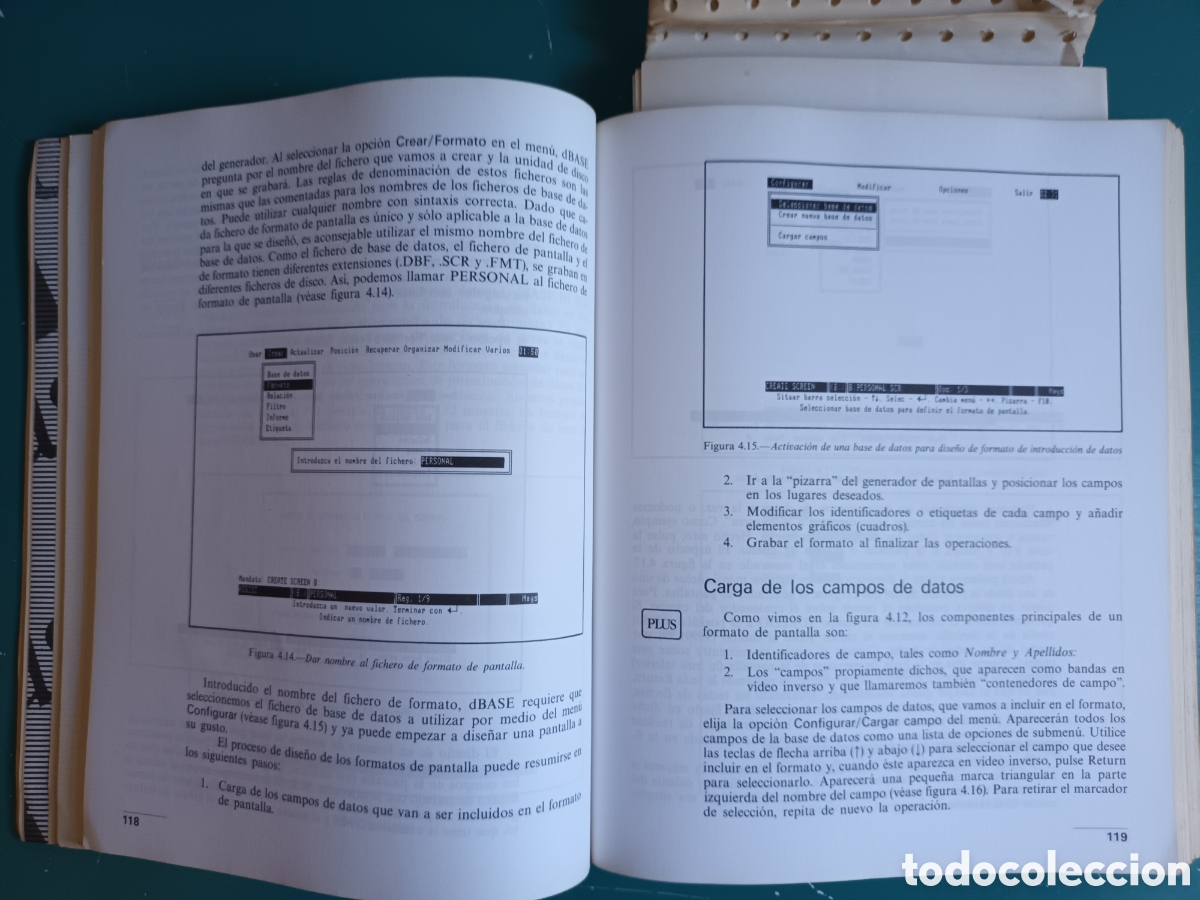 Libros de segunda mano: dBASE III Plus. Gu&iacute;a del Programador. George Tsu-der Chou. 1988 - Foto 6
