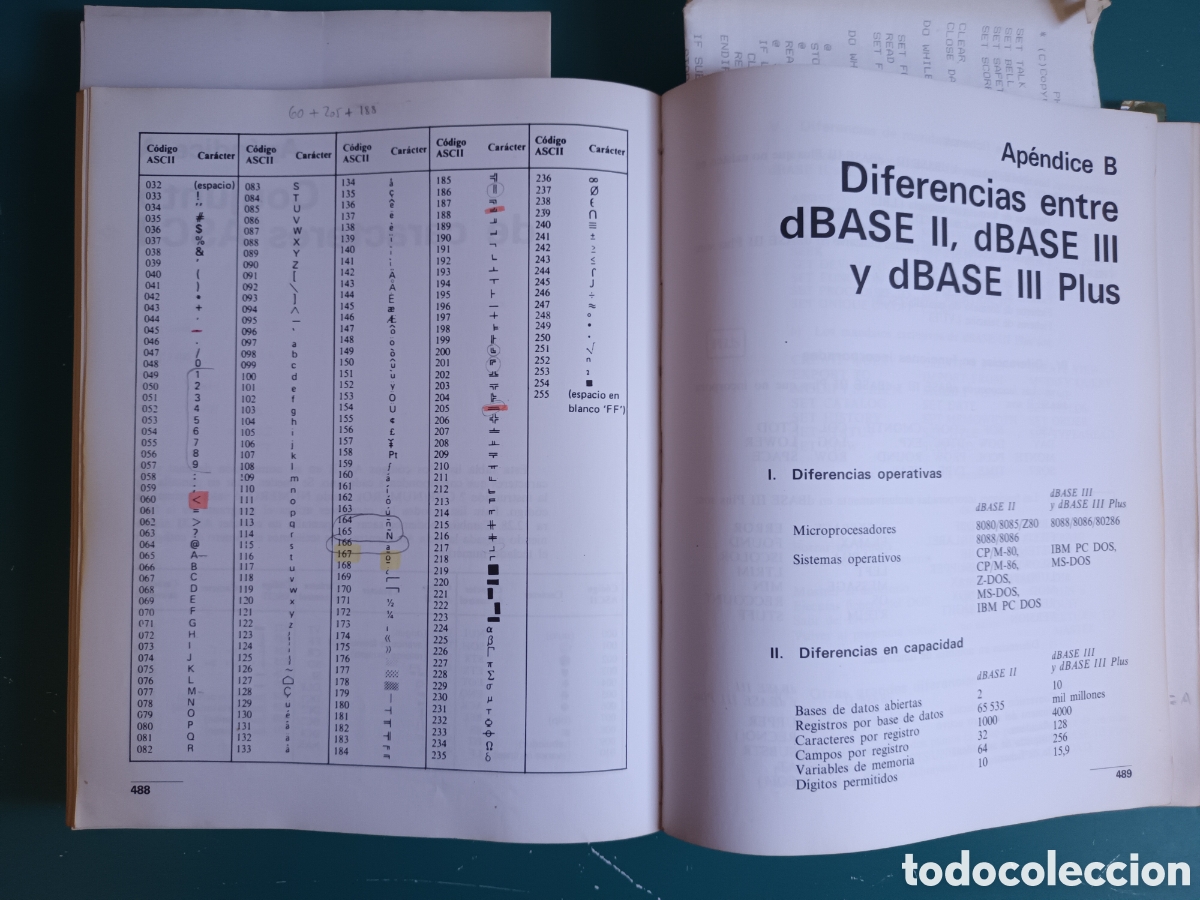 Libros de segunda mano: dBASE III Plus. Gu&iacute;a del Programador. George Tsu-der Chou. 1988 - Foto 8