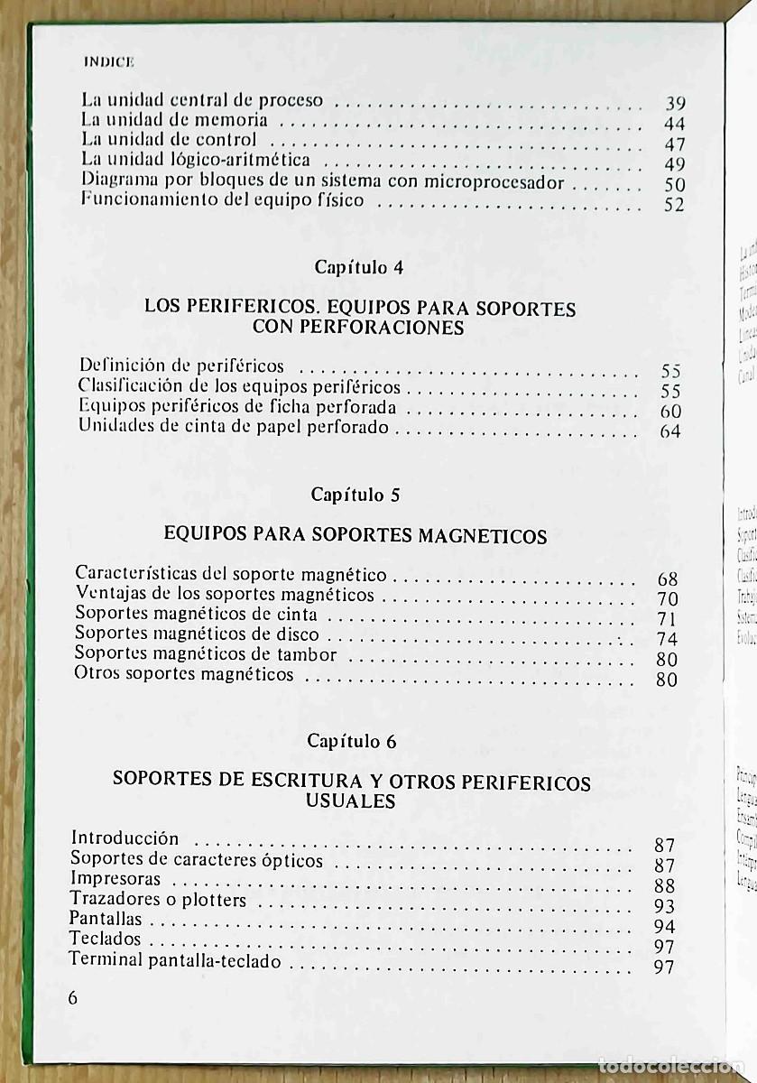 Libros de segunda mano: Introducci&oacute;n a la inform&aacute;tica. EDI. Escuela De Inform&aacute;tica. - Foto 3