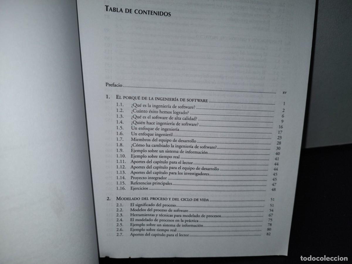 Libros de segunda mano: 45- INGENIER&Iacute;A DE SOFTWARE. TEOR&Iacute;A Y PR&Aacute;CTICA - SHARI LAWRENCE PFLEEGER - Foto 6