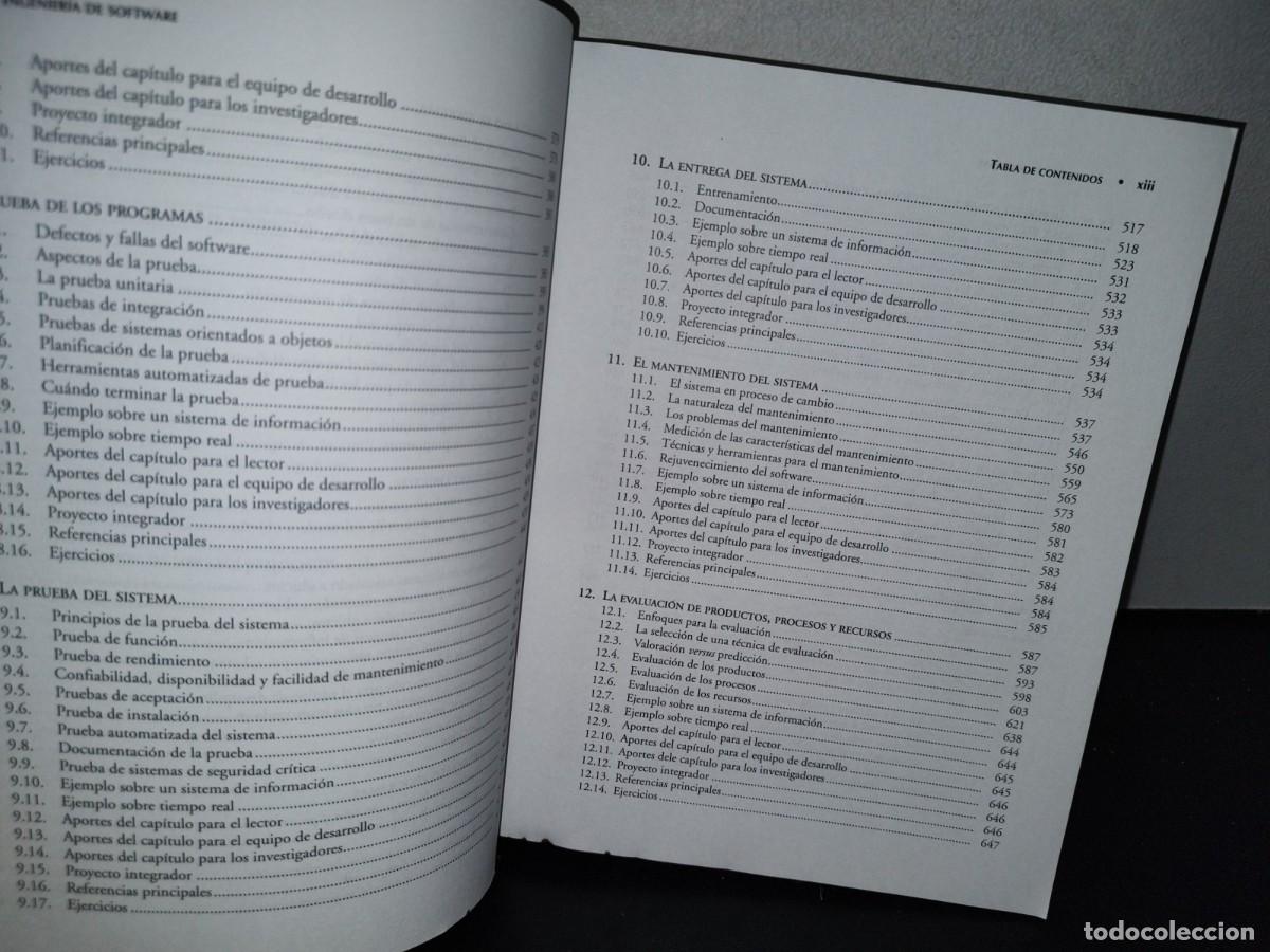 Libros de segunda mano: 45- INGENIER&Iacute;A DE SOFTWARE. TEOR&Iacute;A Y PR&Aacute;CTICA - SHARI LAWRENCE PFLEEGER - Foto 8