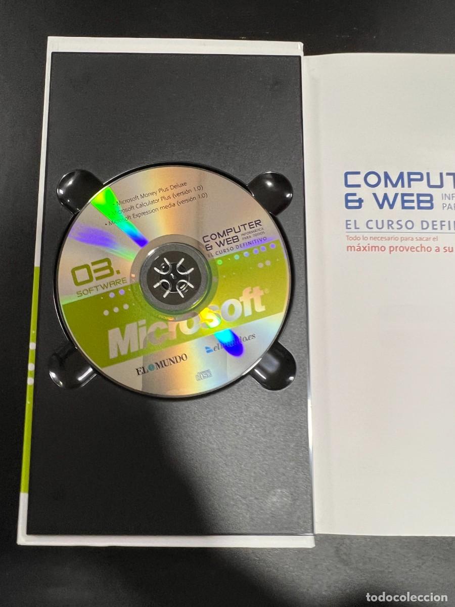 Libros de segunda mano: COMPUTER & WEB. INFORM&Aacute;TICA PARA TODOS. VOL. 03 - HOJAS DE C&Aacute;LCULO. OFFICE EXCEL 2007. DVD + 2 CDS - Foto 3