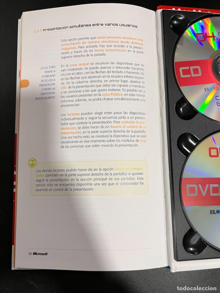 Libros de segunda mano: COMPUTER & WEB. INFORM&Aacute;TICA PARA TODOS. VOL. 04 - CREACI&Oacute;N DE PRESENTACIONES. DVD + 2 CDS - Foto 8