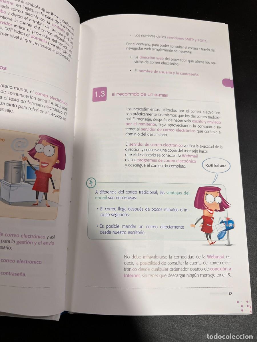 Libros de segunda mano: COMPUTER & WEB. INFORM&Aacute;TICA PARA TODOS. VOL. 05 - CORREO ELECTR&Oacute;NICO. DVD + 2 CDS - Foto 7