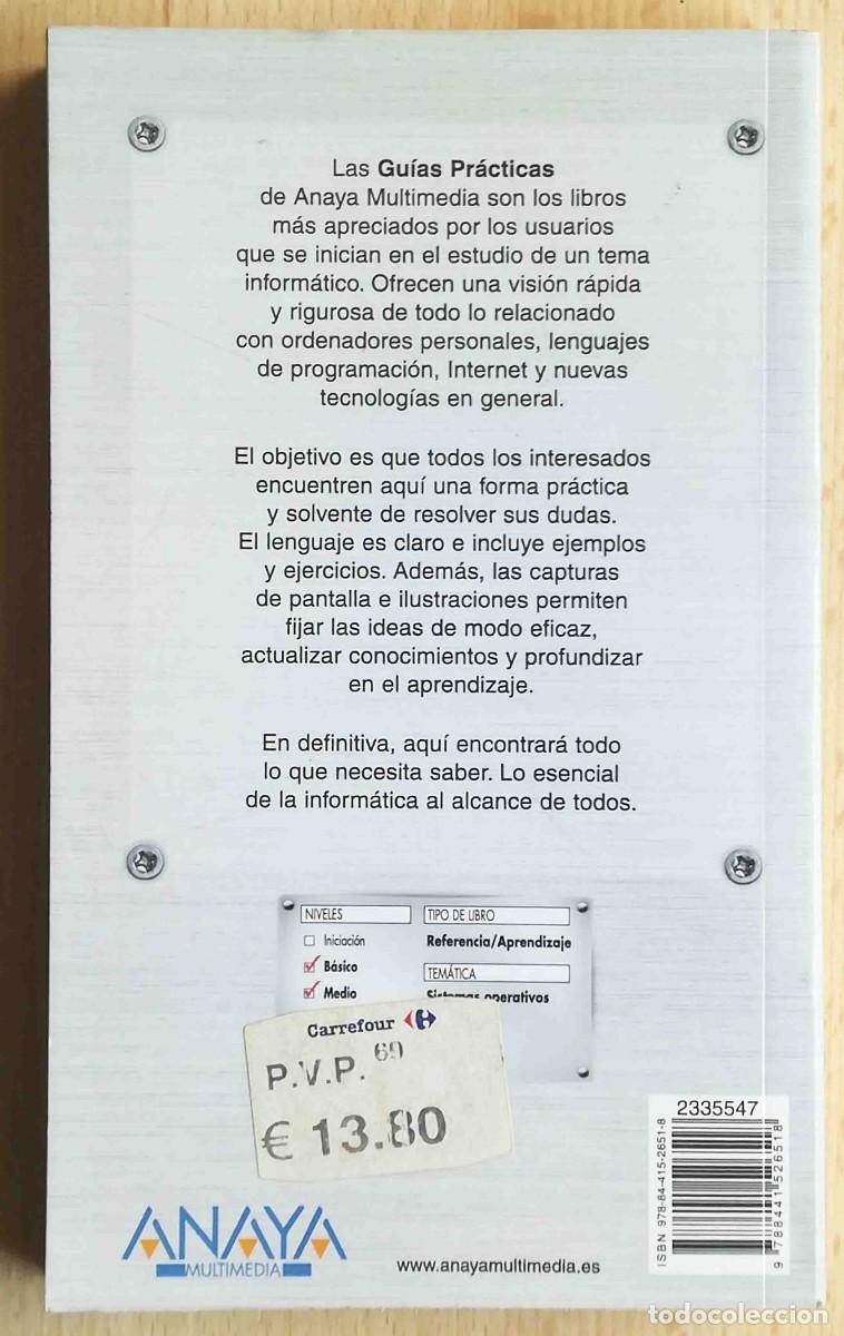 Libros de segunda mano: Gu&iacute;a pr&aacute;ctica Windows 7 (Miguel Pardo Niebla) Anaya - Foto 10