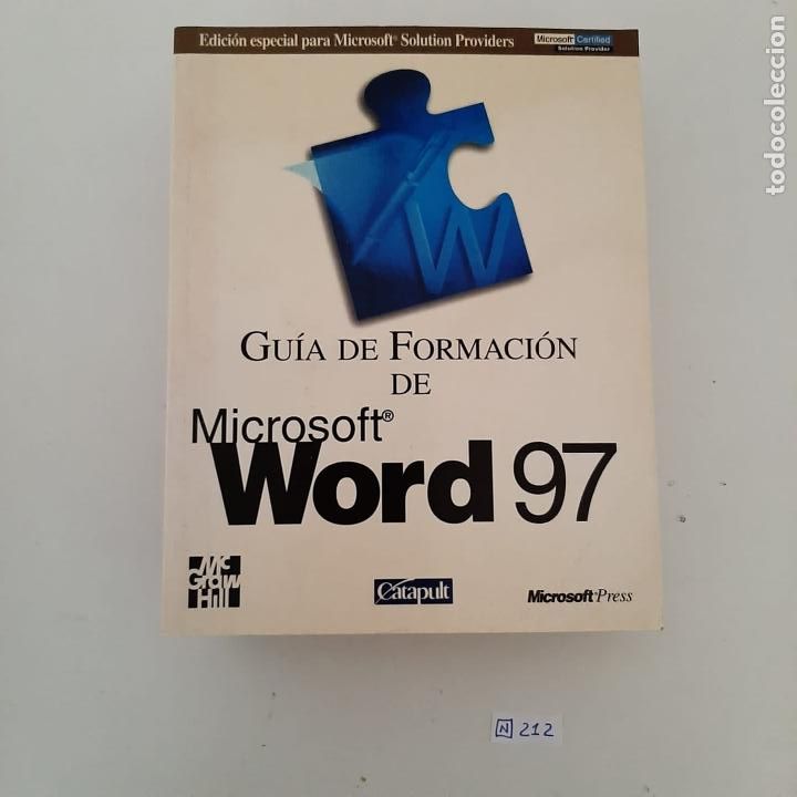Libros de segunda mano: Gu&iacute;a de formaci&oacute;n de Microsoft word 97 - Foto 1